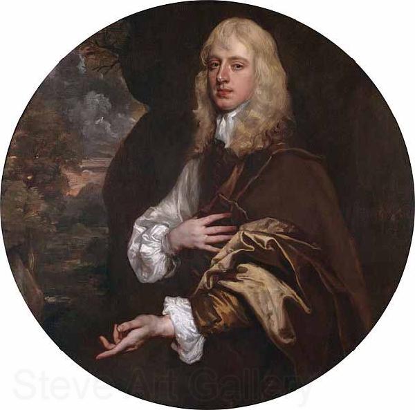 Sir Peter Lely Charles Dormer, 2nd Earl of Carnarvon Norge oil painting art